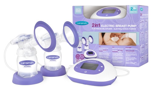 Lansinoh dubbel elektrisk bröstpump