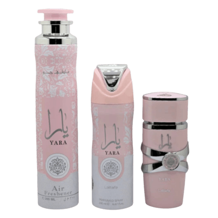 Lattafa Yara 3-Piece Fragrance Gift Set