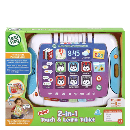 LeapFrog 2-in-1 Touch & Learn Tablet
