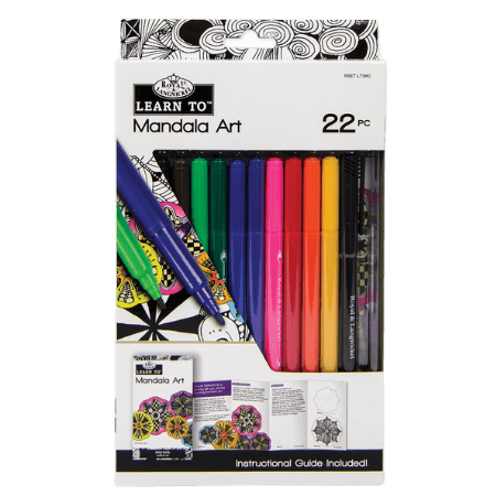Royal Langnickel Learn To Mandala Set - 22 delar