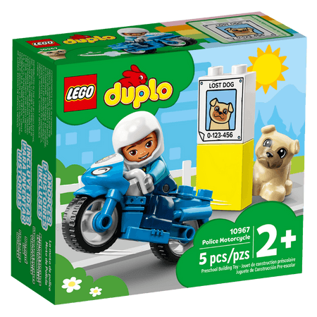 LEGO Duplo 10967 Polismotorcykel