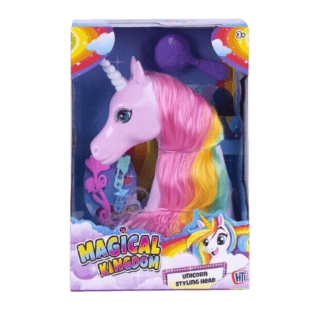 Magical Kingdom Stylinghuvud med enhörning - Rosa