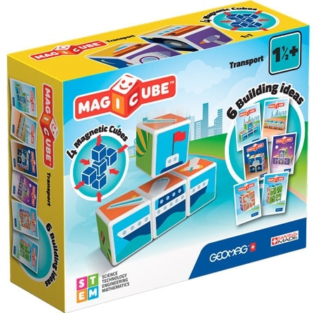 Geomag Magicube Magnetiska byggklossar - Transport