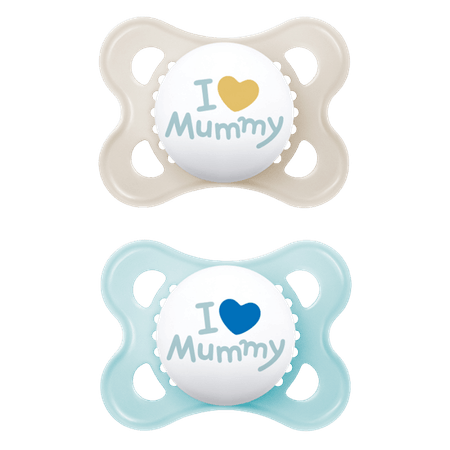 MAM Original I Love Mummy 2–6M Napp – 2 st