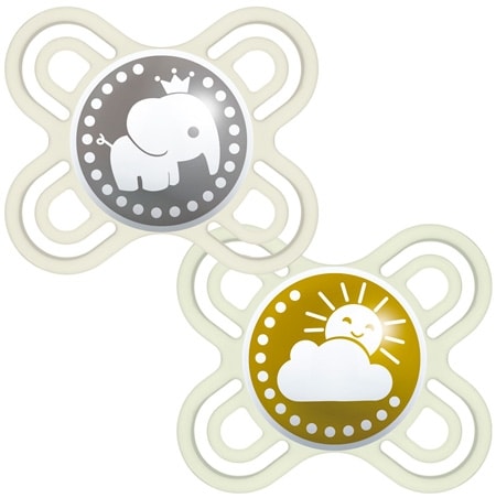 MAM Perfect 0-2+månader Napp - 2 st