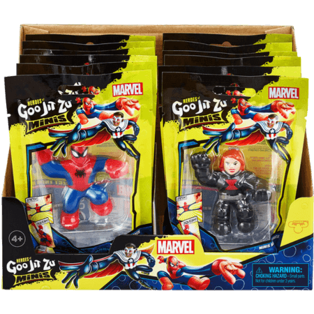 Marvel Heroes Of Goo Jit Zu Minifigur - Assorterad