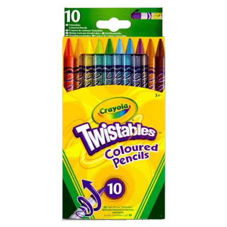 Crayola Twistables Färgpennor - 10 st