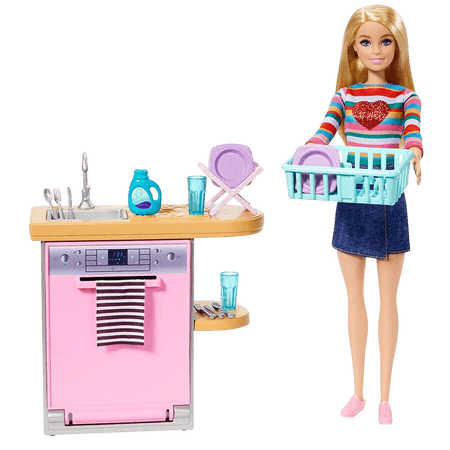 Mattel Barbie Møbel Legesæt – Assorteret