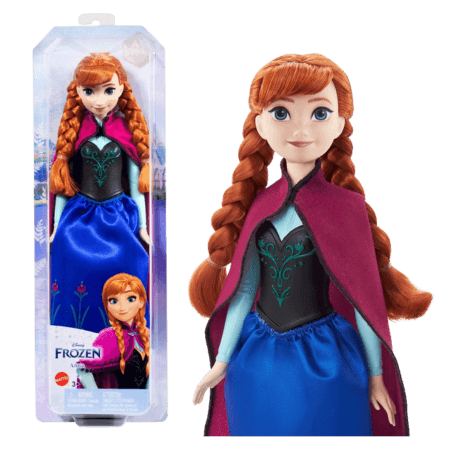 Mattel Disney Frozen Anna Doll