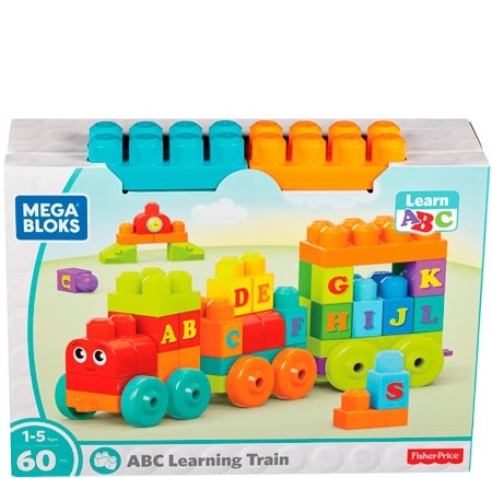 Mega Bloks alfabet-set - 60 delar