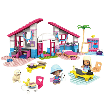 Mattel MEGA Construx Barbie Malibu House - 303 delar