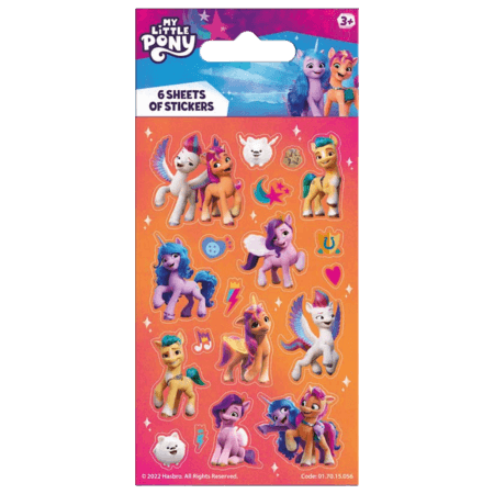 My Little Pony Party Stickers – 6 stk