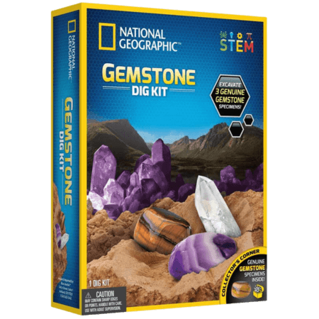 National Geographic Gemstone Dig Kit