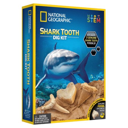 National Geographic Shark Tooth Dig Kit