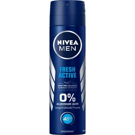 Nivea Men Fresh Active Deodorant - 150ml