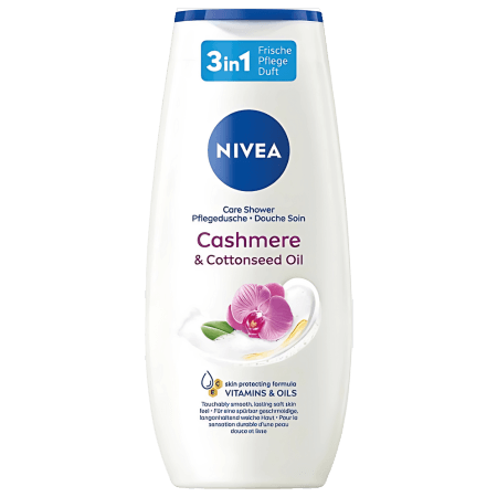 Nivea Cashmere & Cottonseed Body Shampoo - 250 ml