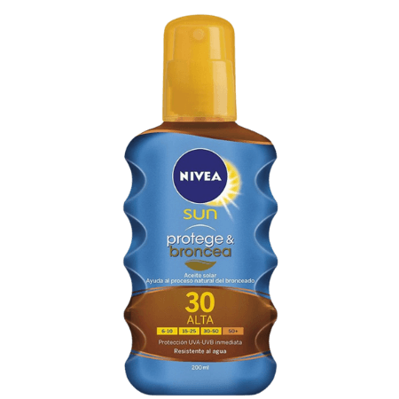 Nivea Protege & Broncea Solskyddsolja SPF30 200 ml