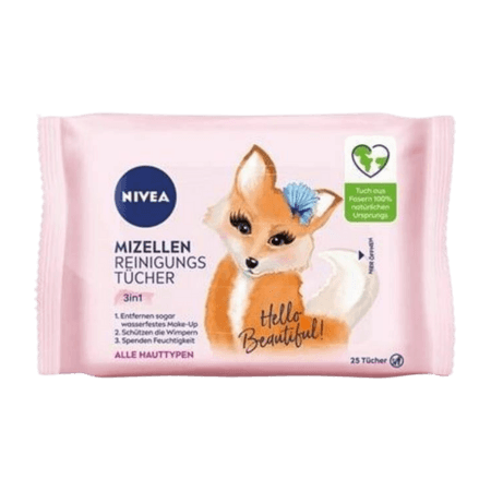 Nivea Visage Micellar rengöringsservetter - 25 st