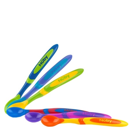 Nuby Muncheez avvänjningsskedar - 6-pack