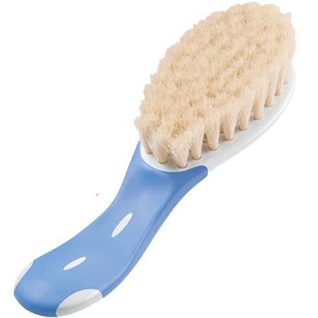 NUK Extra mjuk babyborste - lila