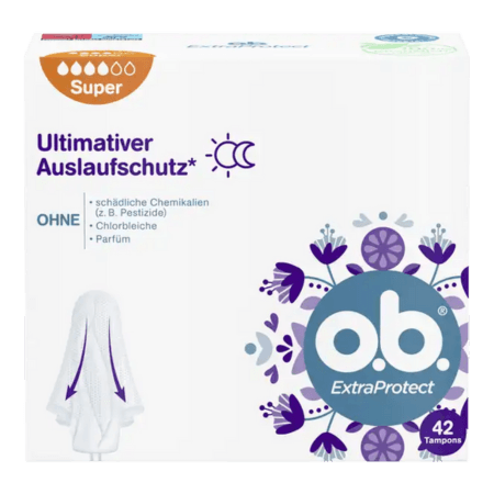 O.B. ExtraProtect Super Tamponger - 42 st