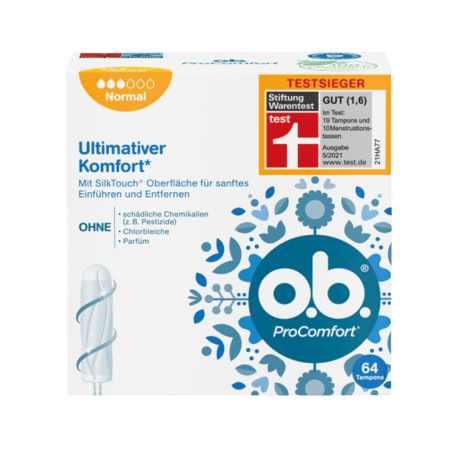 O.B. ProComfort Normal Tamponger - 64 st