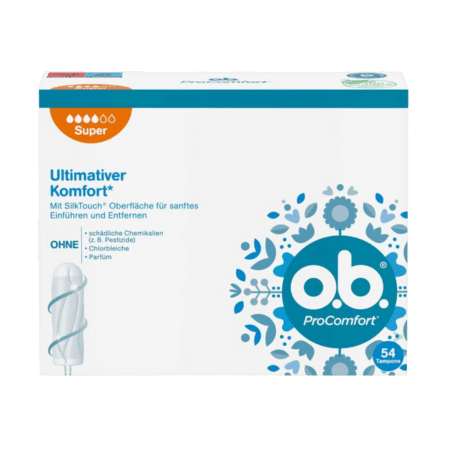 O.B. ProComfort Super Tamponger - 54 st