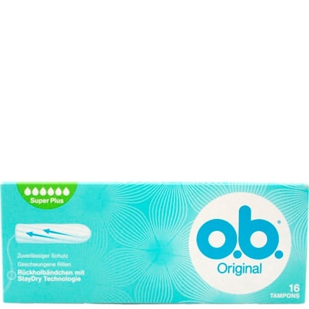 O.B. Original Super Plus-tamponger - 16 st