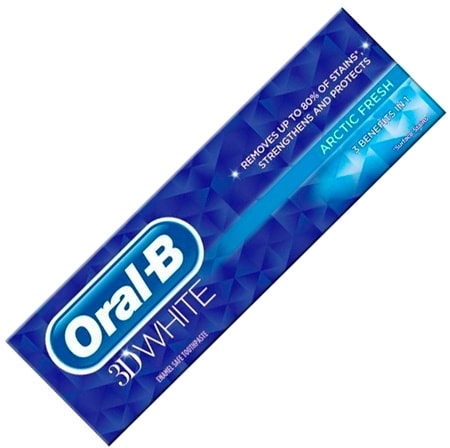 Oral-B 3D White Arctic Fresh Tandkräm - 75 ml