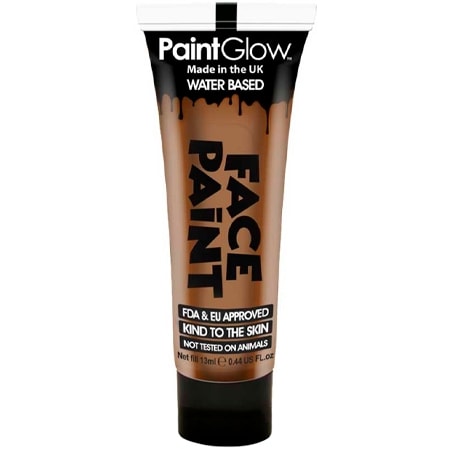 PaintGlow Ansiktsfärg Ansiktsfärg - Ljusbrun