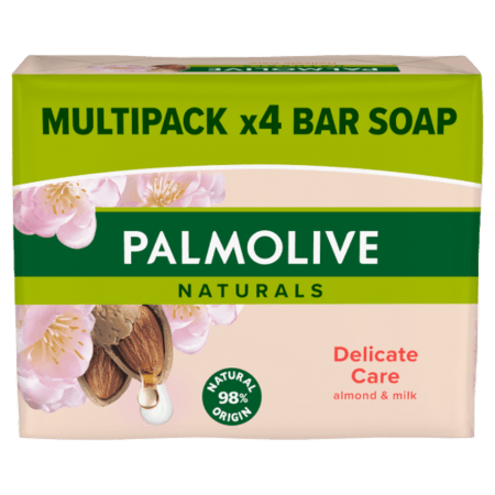 Palmolive Almond tvål - 4 st