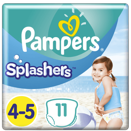 Pampers Swim blöjor Splashers storlek 4-5 (9-15 kg) - 11 st