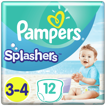 Pampers Swim blöjor Splashers storlek 3-4 (6-11 kg) - 12 st
