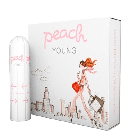 Peach Young Normal Tamponger - 4 st