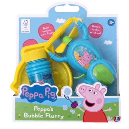 Peppa Pig Bubble Flurry Toy - 59 ml
