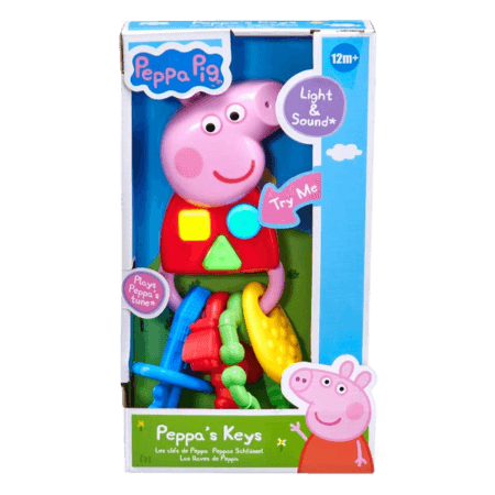 Peppa Pig Interaktiva Sensoriska Nycklar