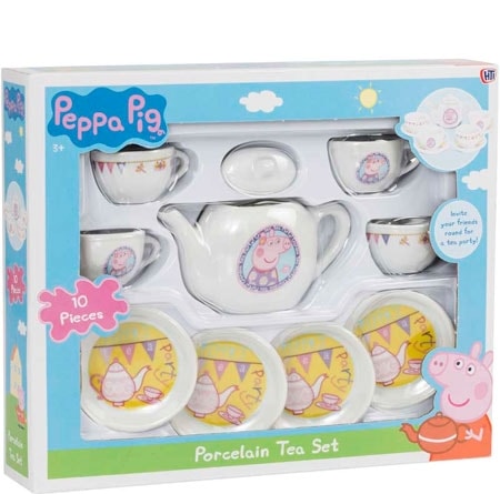 Cuddly Pig Tea Set - 9 delar