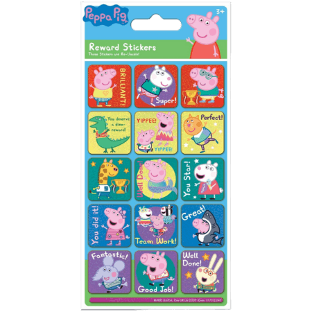 Peppa Pig Rainbow Reward Stickers
