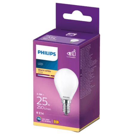 Philips Warm White LED 25 W Lampa - E14