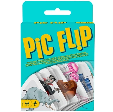 Mattel Games Pic Flip kortspel
