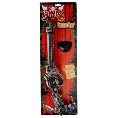 Pirate Gun and Eye Patch Set