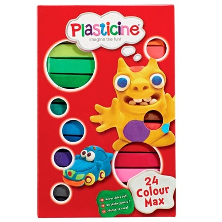 Plasticine Colour Max - 24 st