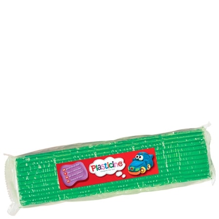 Modelleringsblock av plasticine - grön