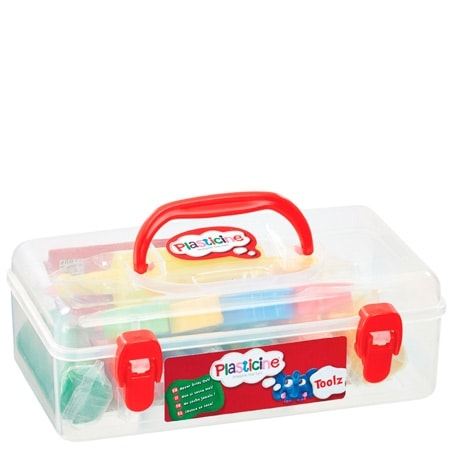 Set med modelleringsvax från Plasticine Toolz