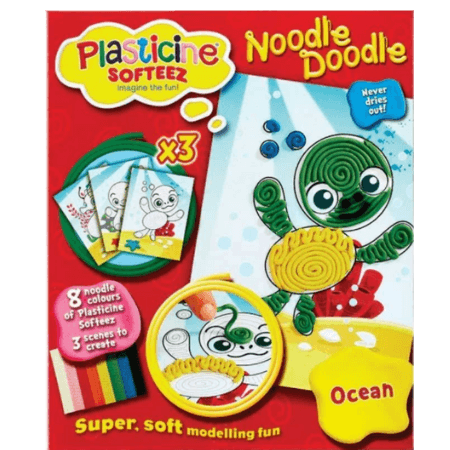 Plasticine Noodle Doodle modellera lera