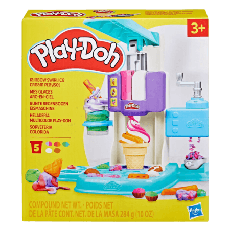 Play-Doh Rainbow Swirl Ice Cream Playset