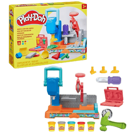 Play-Doh Stämpel & Såg Verktygsbänk Lekset