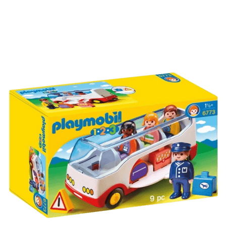 Playmobil 1.2.3 Flygplats Shuttle-buss