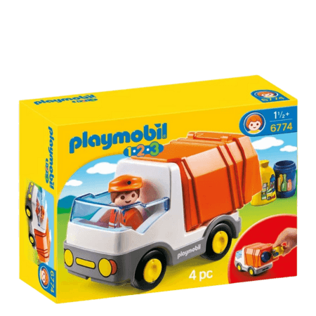 Playmobil 1.2.3 Återvinningsbil