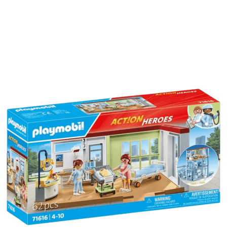 Playmobil Action Heroes Fødeafdeling Legesæt
